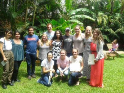 Spanish students and teachers