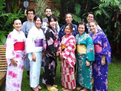 Spanish teachers and students from Japan